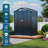 Metal Outdoor Storage Shed