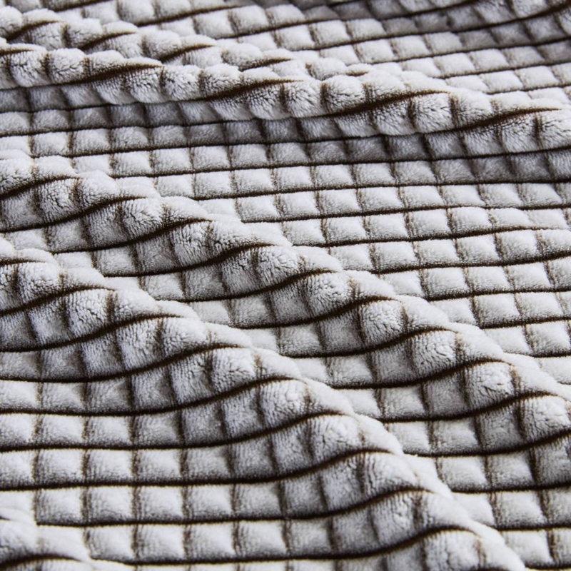 1 couverture pour lit double / grand lit, Grand lit, Brun