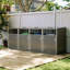 Garbage bin room