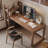 Walnut Rectangular Solid Wood desks-107284043-107284044