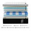 Housse en mousse à mémoire de forme à 7 zones pour matelas à ressorts ensachés pleine grandeur 12 pouces Certipur-US-575498225