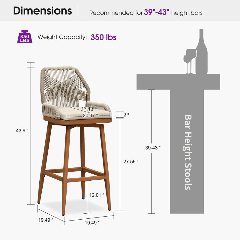 tabouret de patio