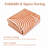 Jiayan Washable Geometric Machine Woven Polyester Area Rug in Orange-1860252148