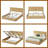 Queen Oak Hydraulic Storage Bed Frame with Rustic Wood Accents - Lift Up Design, Tool-Free Assembly-2147053983-2146922055