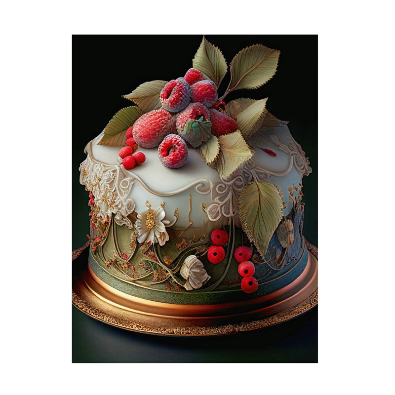 Art sur toile Sasha Delphine's Bakery I, H 19 po x l 14 po