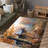 Floral Symphony Non Woven Soft Type Printed Rug with Exquisite Blossom Design in Vibrant Colors Offering a Refreshing Touch to Home Decor-114320702