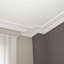 6-1/2 in x 1-1/8 in x 78-3/4 in Primed White Plain Polyurethane Crown Moulding