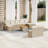 Vidaxl Garden Sofa Set Beige