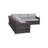 Biles Fully Assembled 5 Piece Rattan Sectional Seating Group with Cushions