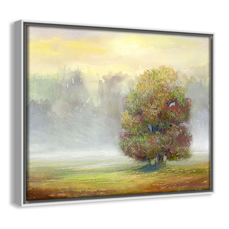 «Rayssa Brush Print» par Dena Ann Adams, H 9,5 po x l 11,5 po, Blanc