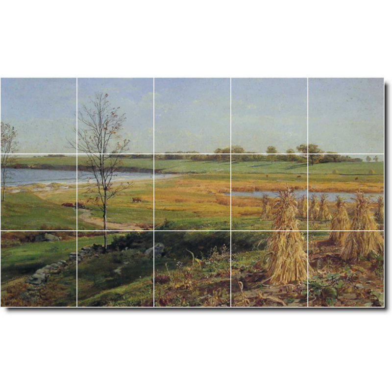 Carreau de peinture murale 40 po x 24 po 8 po x 8 po, Country 04933