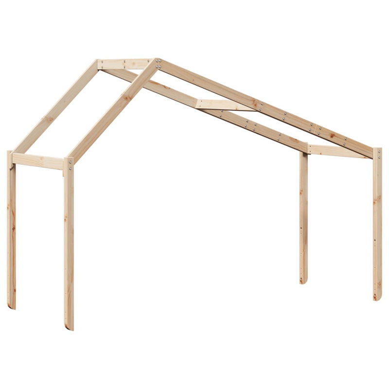 Pyron Bunk Bed Accessories, Brown, 142cm H x 203cm L x 80.5cm W