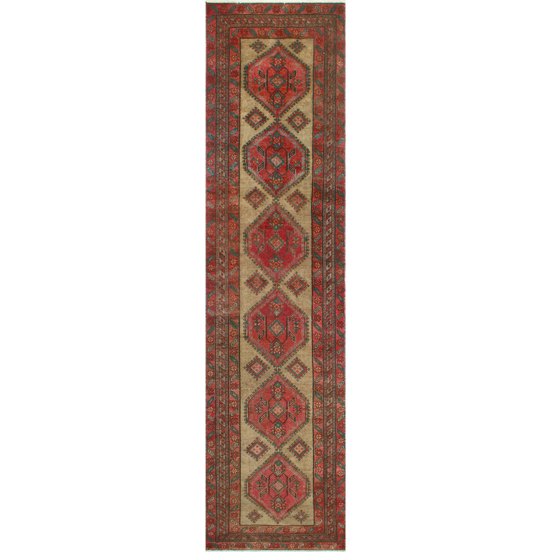 Khylar Distressed Beaman Beige Runner