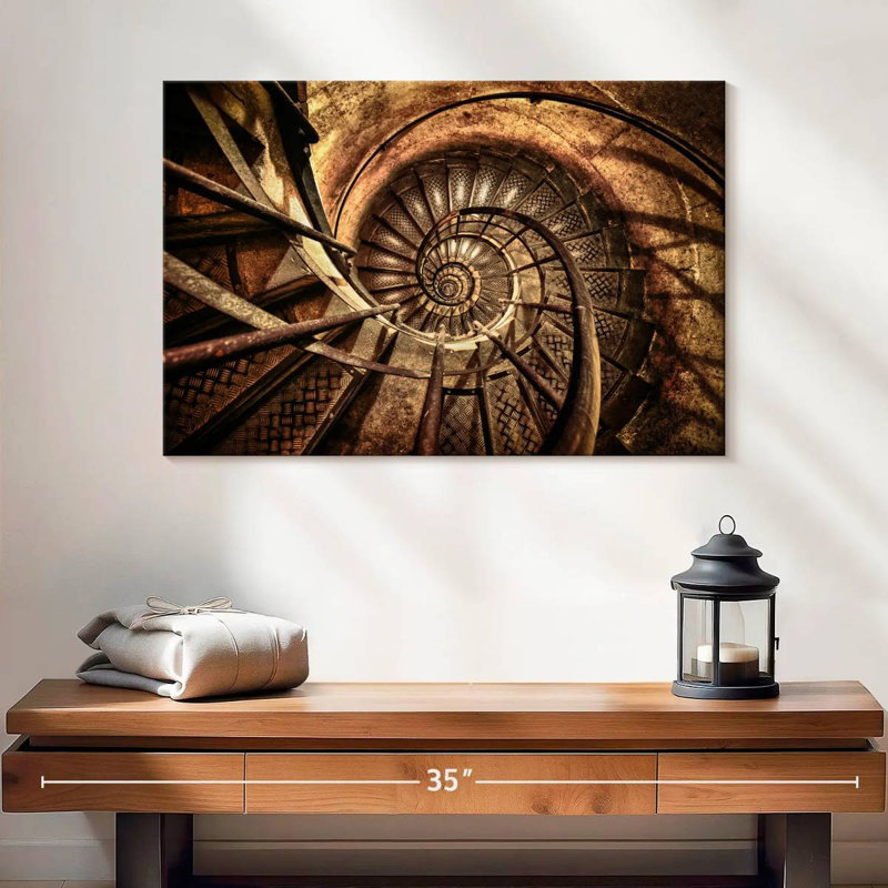 Lilie Stunning Spiral Staircase In Paris France, 24" H x 36" W