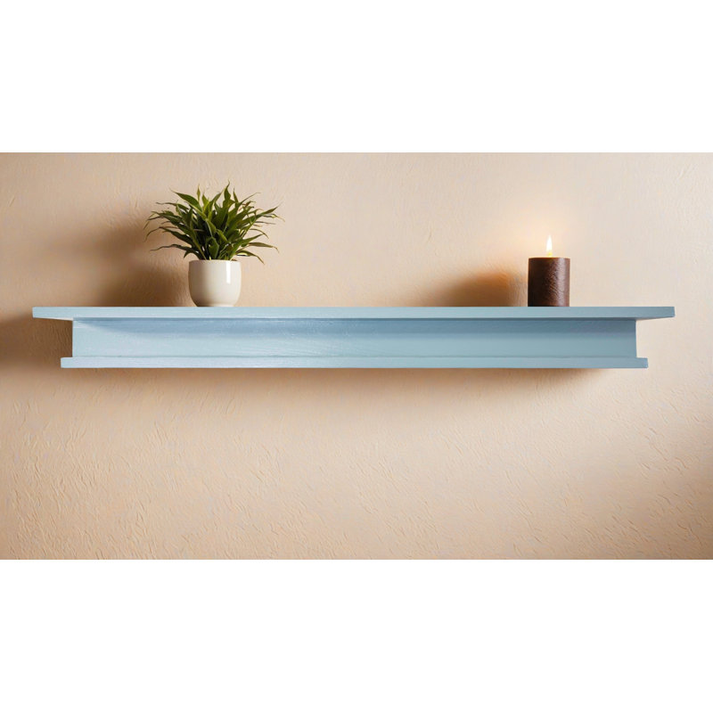 Rayne Oak Display Shelf, 4.75" H x 36" W x 4" D