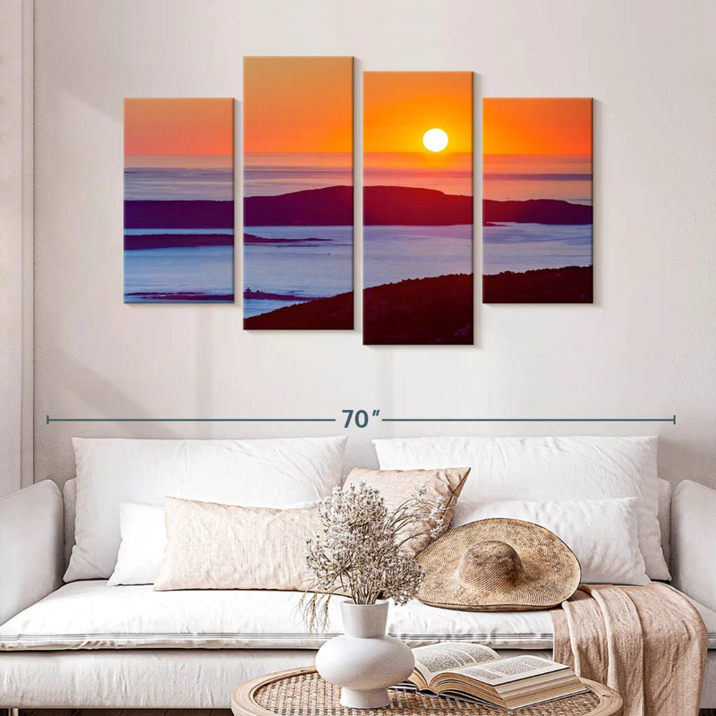 Gillard Perfect Acadia Sunrise, H 32 po x l 52 po