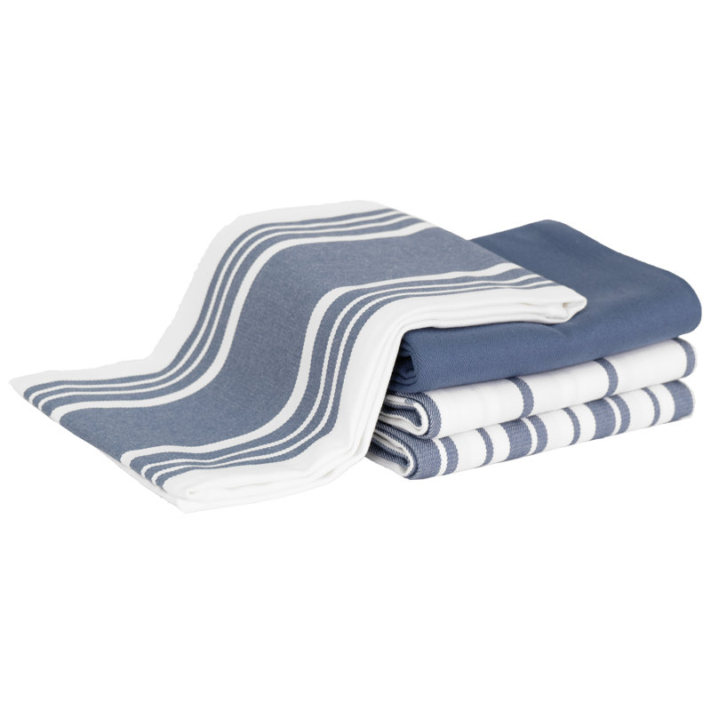 All-Clad Woven Bistro Kitchen Towels, Indigo