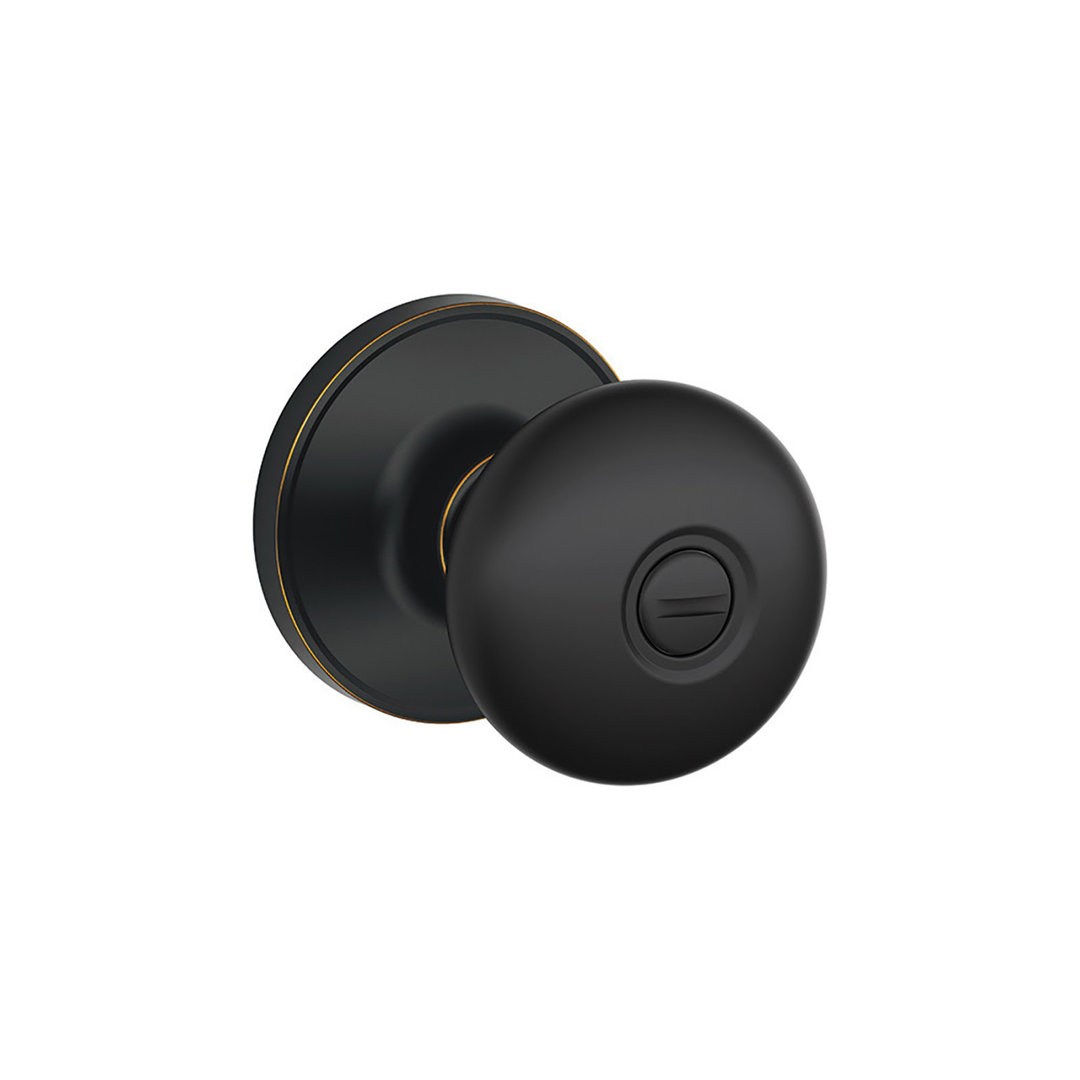 Stratus Knob Bed and Bath Lock Schlage 