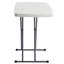 Table pliante rectangulaire réglable en plastique 30 po IndestrucTableTOO-40080169