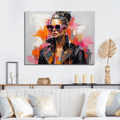 Luruxy Couture Woman Portrait - Fashion Wall Art Prints