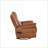 Recliners with OKIN Motor, 240° Swivel Rocker, Infinite Position, Vibration &amp; Heating | Walnut Brown Fabric-2003613246
