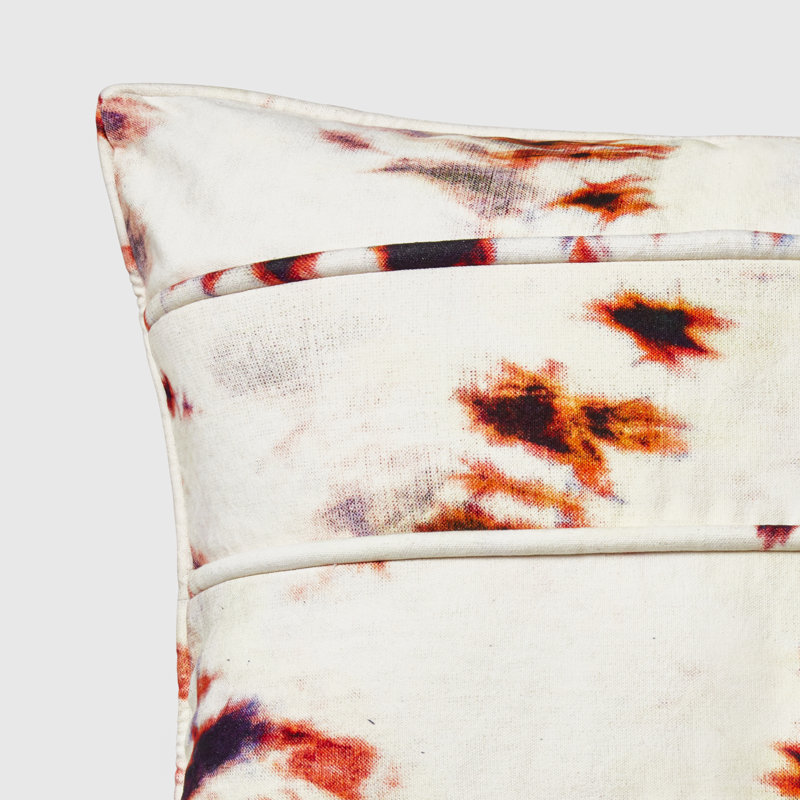 Cotton Reversible Throw Pillow