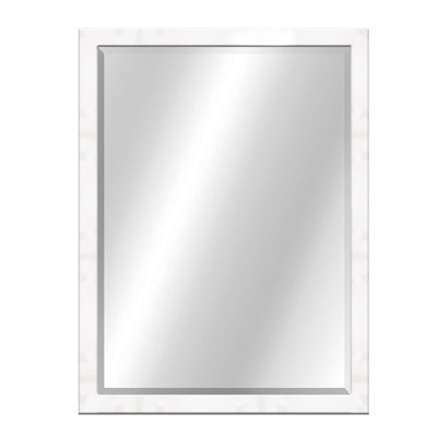 Wood Flat Wall Mirror