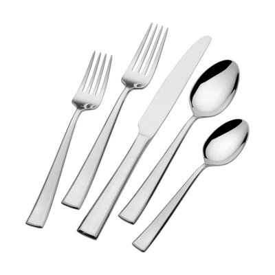 Essex 20-Piece 18/10 Stainless Steel Flatware Set, Service for 4