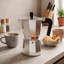 Moka espresso Moka, 3 tasses / 5 oz, cafetière italienne pour café cubain, aluminium très épais, poignée résistante à la chaleur, cafetière Greca-15270163-129211933