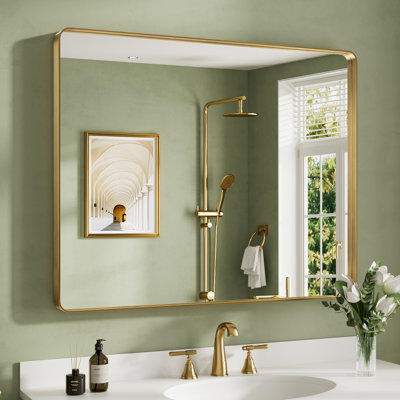 Miroir de salle de bain mural Llesenia