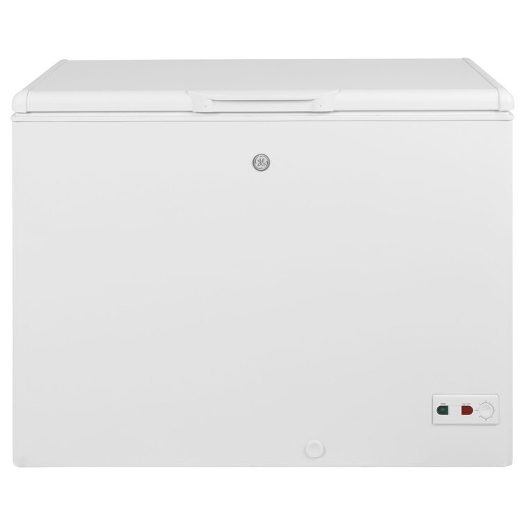 10.7 Cubic Feet Garage Ready Chest Freezer with Adjustable Temperature  Controls and LED Light