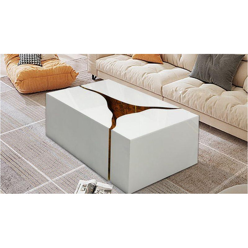 Table basse 396091697C4149E59A99C26211B72AA9, Blanc