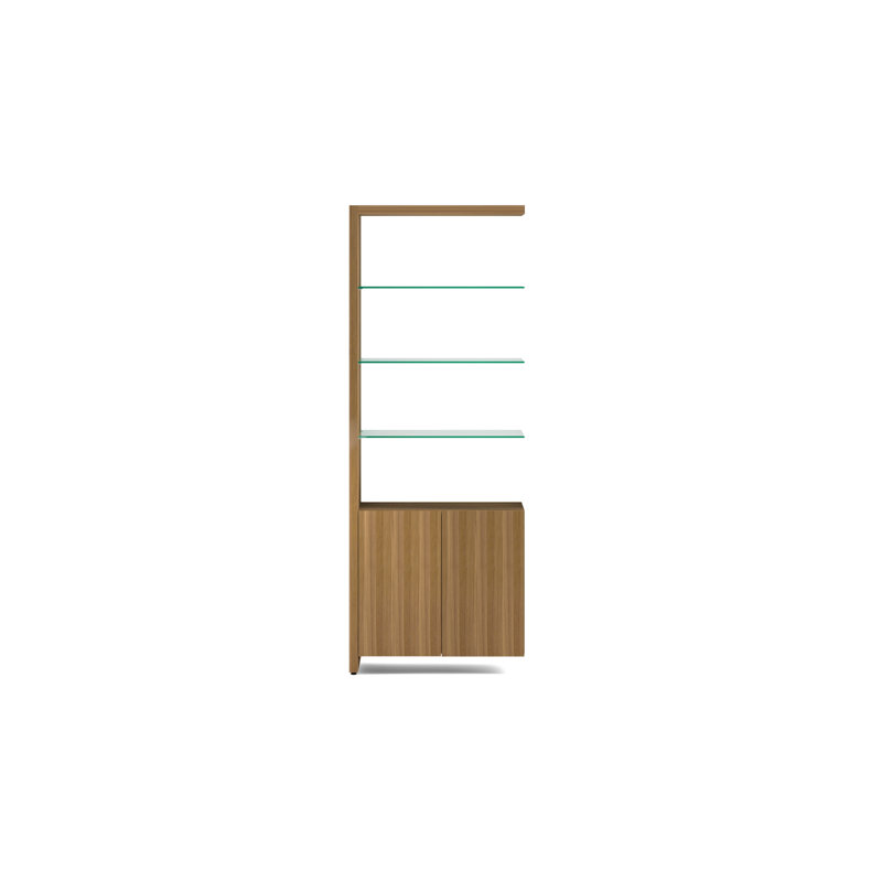 Linea™ Bookcase, Natural Walnut