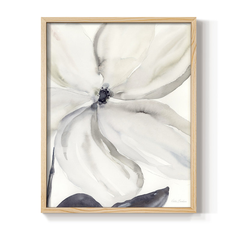 Reproduction encadrée «Day Break Bloom I» - bois massif, H 11 po x l 9 po