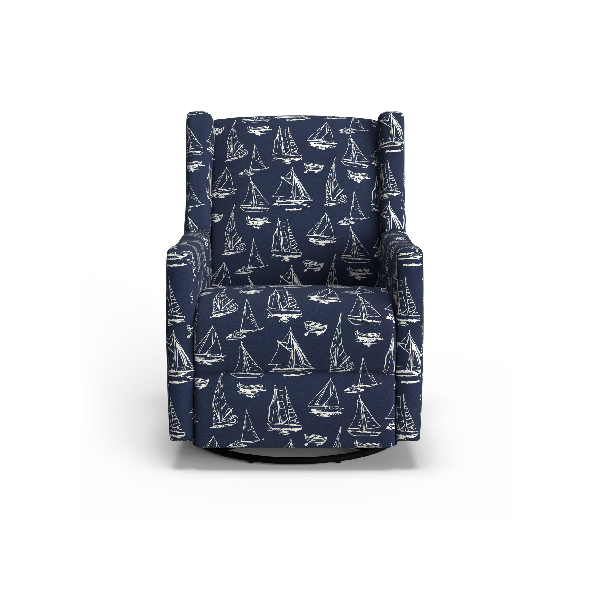 Andrina Manual Recliner, Below Deck Navy Nautical Performance