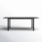 Alyah  Extendable Powder Coated Steel Dining Table