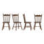 Chaises d'appoint en bois massif-1371131088