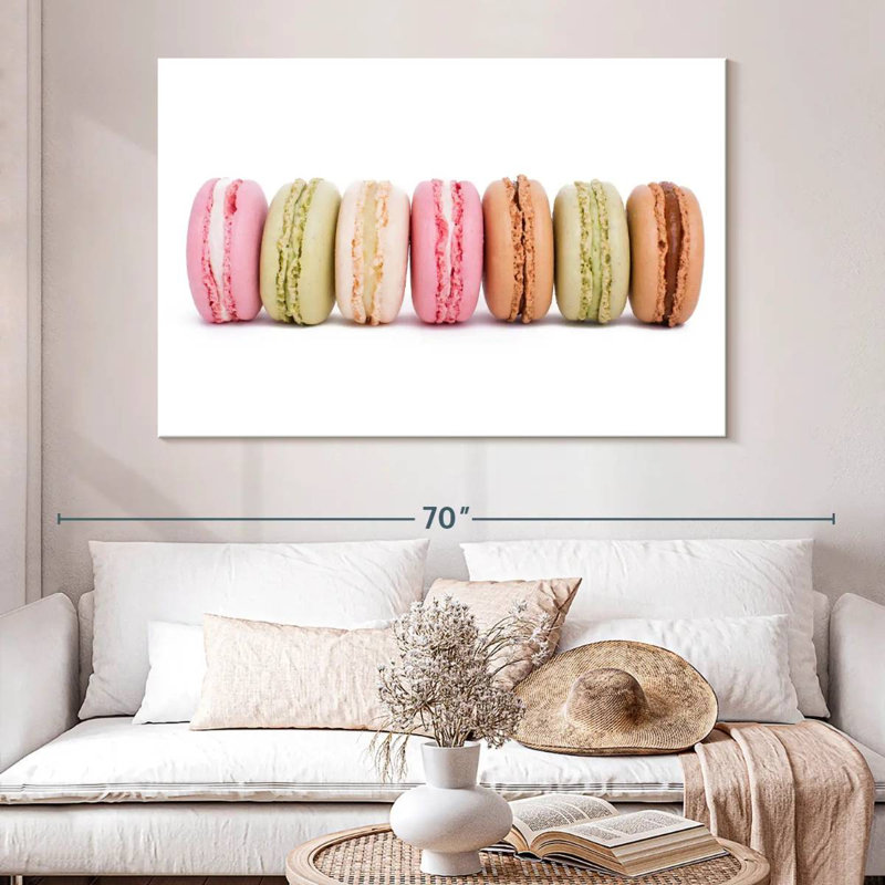 Yarlin Assorted Macarons, 34" H x 51" W