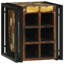 Solid Wood Open Shelving Wine Bottle Rack-1074417516