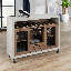 Armoire à vin / îlot de cuisine (brun)-132916127