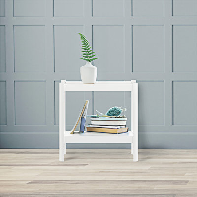 Nightstand With Open Shelf