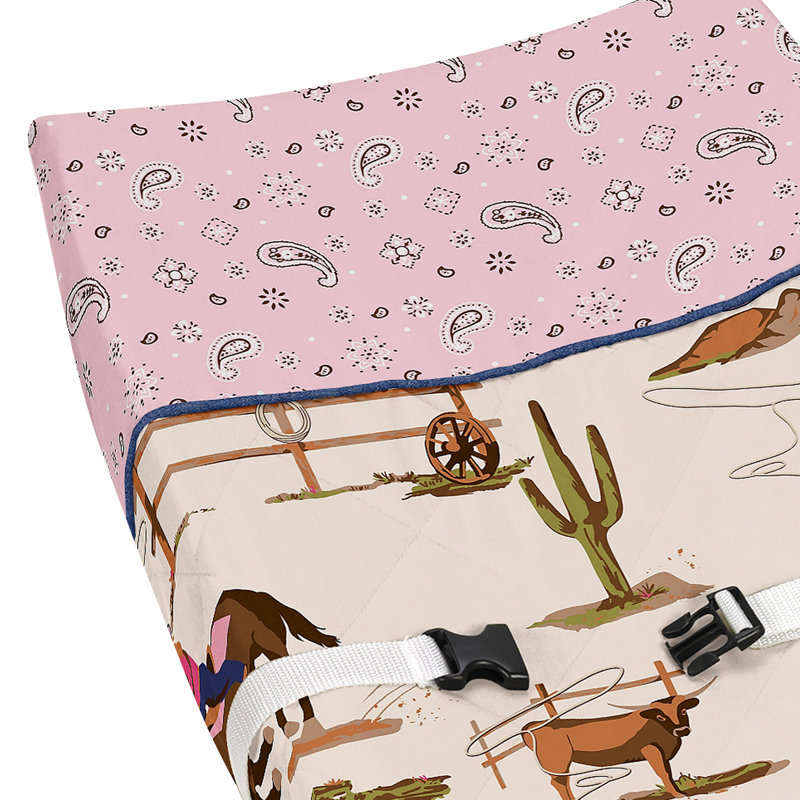 Housse de matelas à langer Western Cowgirl par Sweet Jojo Designs