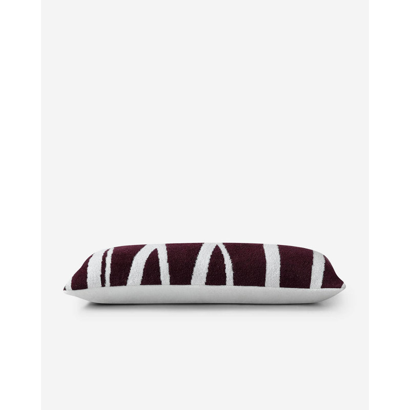 Coussin Cloud Silque Woodland, Résumé blanc/fig