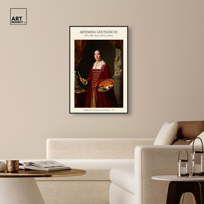 Painter of Power Canvas Famous Women Poster by Art Remedy