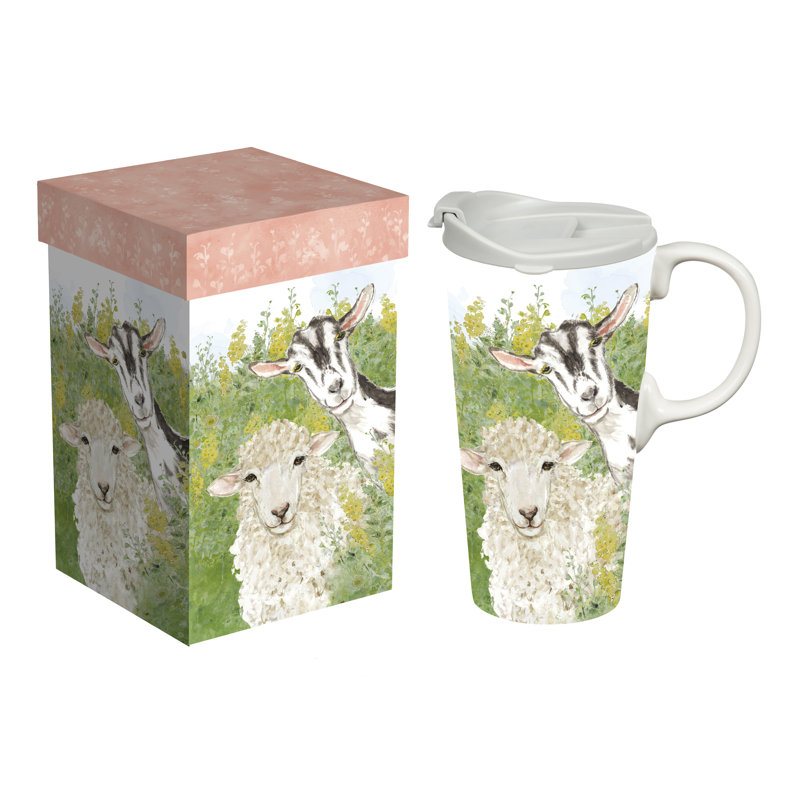 Grande tasse à café en céramique