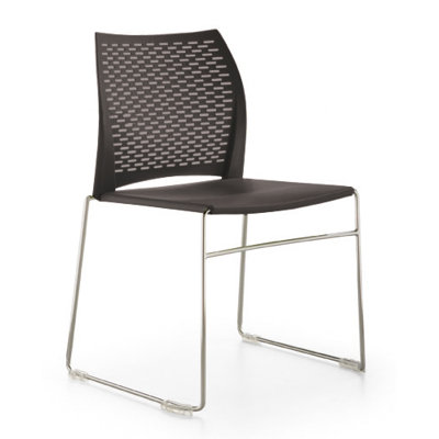 Chaise d'invité à traîneau réseau