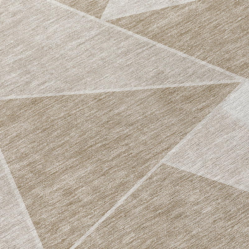 Heffington Indoor/Outdoor Area Rug with Non-Slip Backing, Rectangle 2'6" x 3'10"