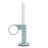 Who Goes There? 4'' H Powder-coated Steel Tabletop Candlestick-65309875