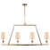 Ian K. Fowler Etoile Linear Chandelier