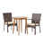 Teak/Brown Frame / Creme Cushion selected
